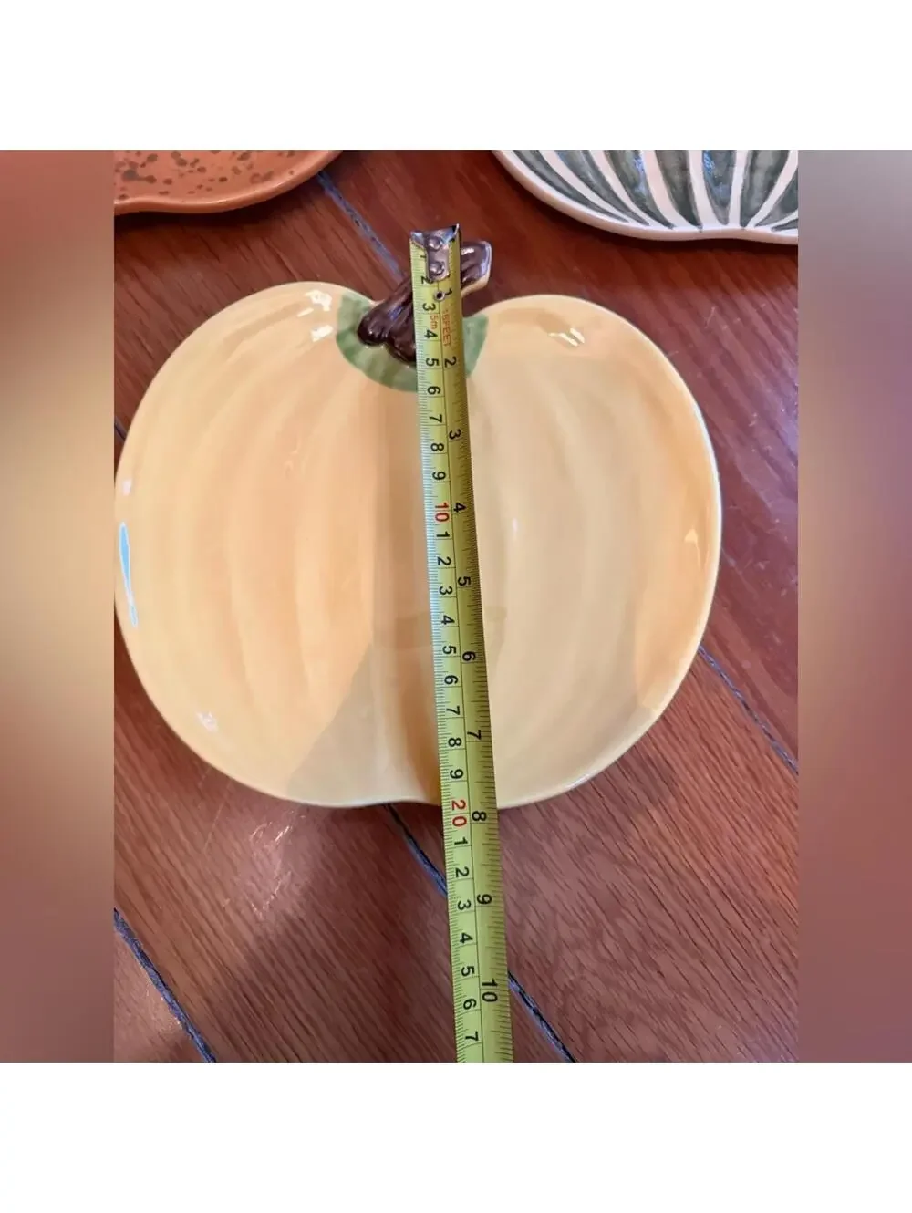 Vintage Williams Sonoma Autumn Gourd collection plates - set of 4